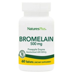 Natures Plus Bromelina 500mg, 60 comprimidos.