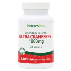Natures Plus Ultra Cranberry, 60 comprimidos.