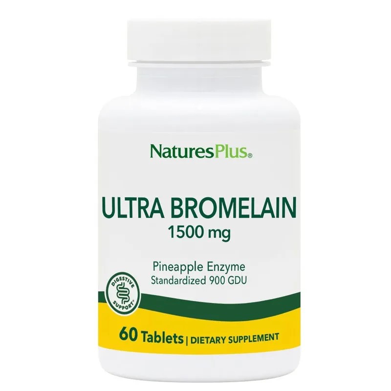 Natures Plus Ultra Bromelina 1500 mg. 60 comp.