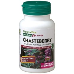 Nature's plus sauzgatillo (Chasteberry) 150 mg 60 cápsulas