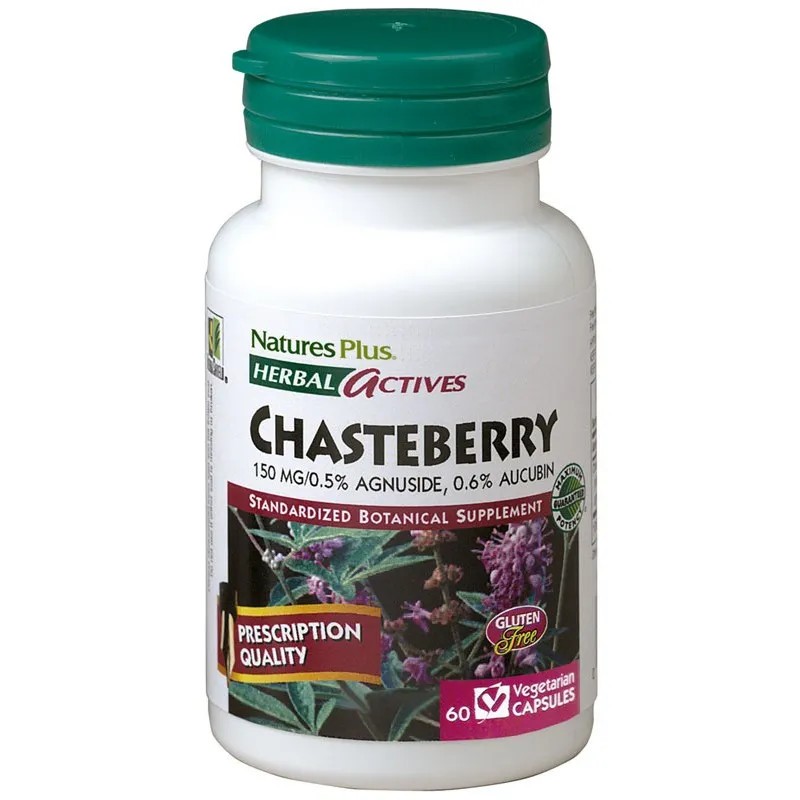Nature's plus sauzgatillo (Chasteberry) 150 mg 60 cápsulas