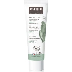 Máscara de Argila Verde Cattier (Pele Oleosa), 100ml.