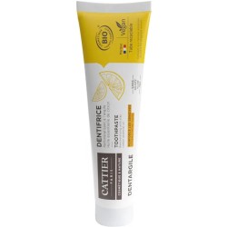 Cattier Dentargile Limão Creme Dental, 75ml.