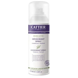 Desodorante Cattier Active Mist Spray, 100ml.