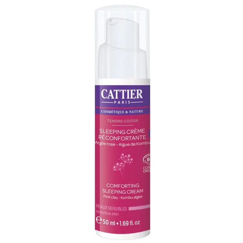 Cattier Creme para dormir Tratamento Noturno Reconfortante, 50ml.