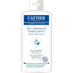 Gel de Limpeza Purificante Cattier com Tea Tree, 200ml.