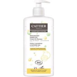 Gel de banho Cattier & Shampoo Família, 1L.