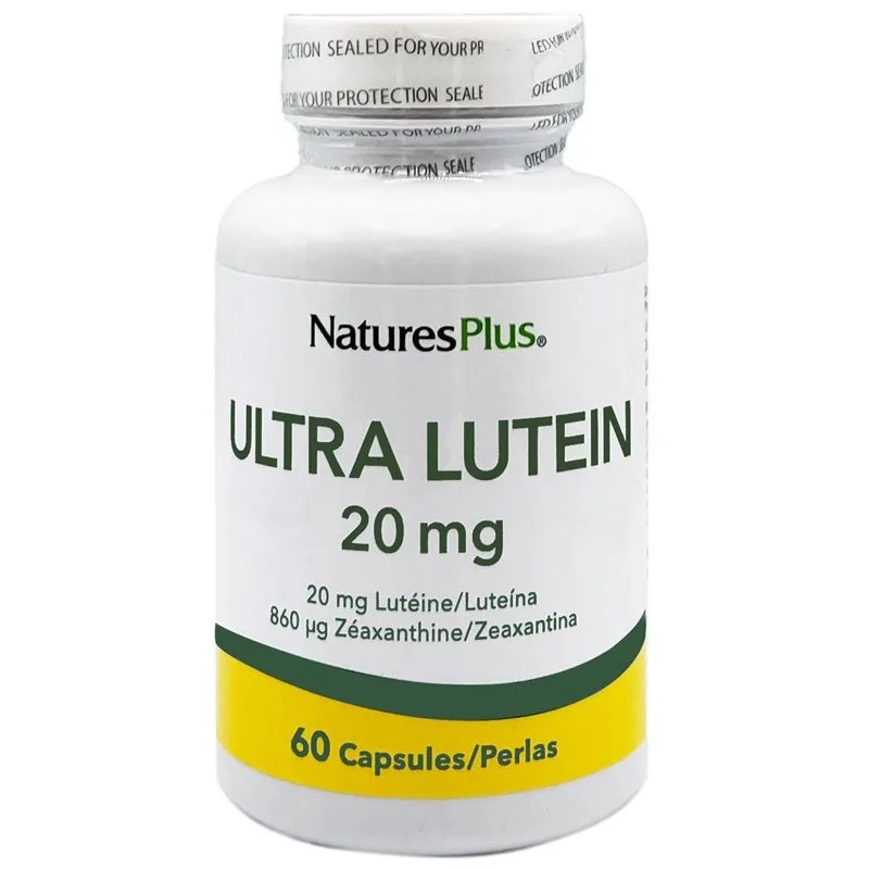 Nature's plus ultra luteína 60 perlas