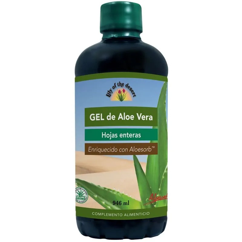 Lírio do Deserto Gel de Aloe Vera, 946ml.