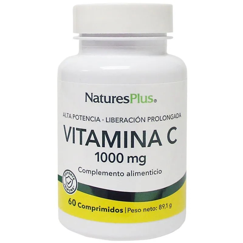 Nature´s Plus Vitamina C 1000mg, 60 Comprimidos