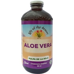 Lírio Sobremesa Aloe Zumo Eco Polpa, 946ml.
