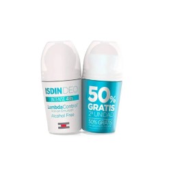 Isdin Lambda Duplo Desodorante Roll-on Sem Álcool, 2x50ml