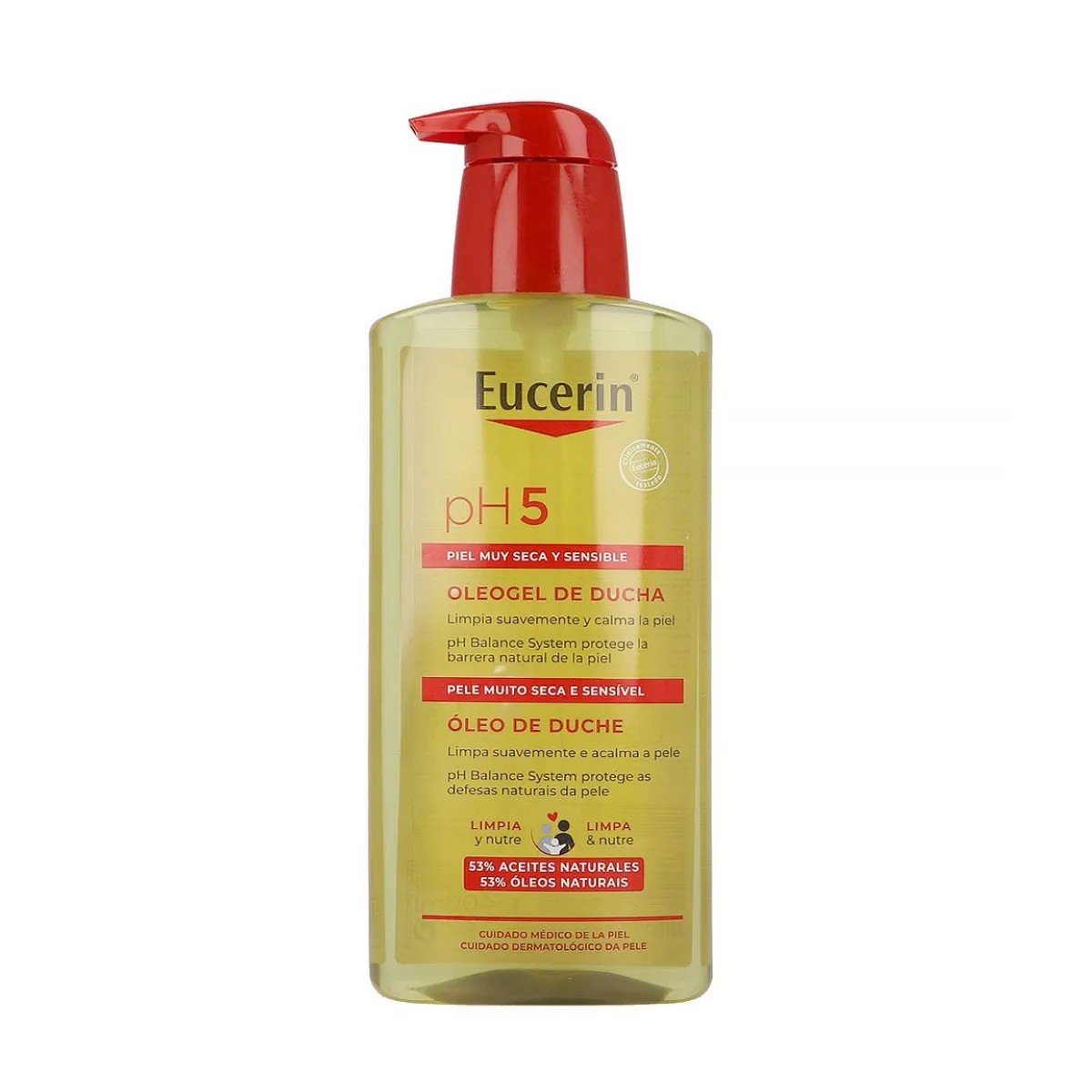 Eucerin pH5 Oleogel de Banho, 400 ml