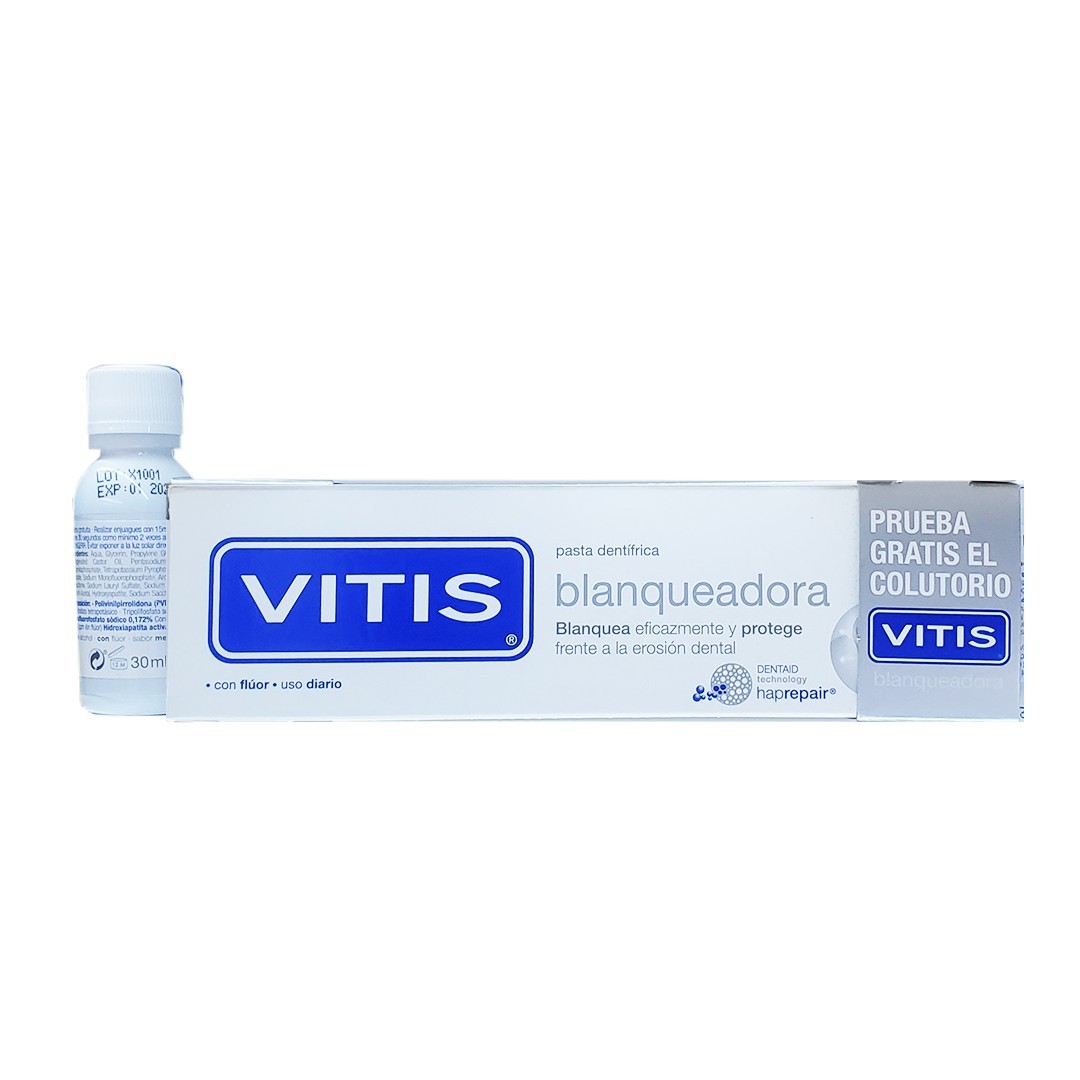Vitis pasta blanqueadora, 100ml