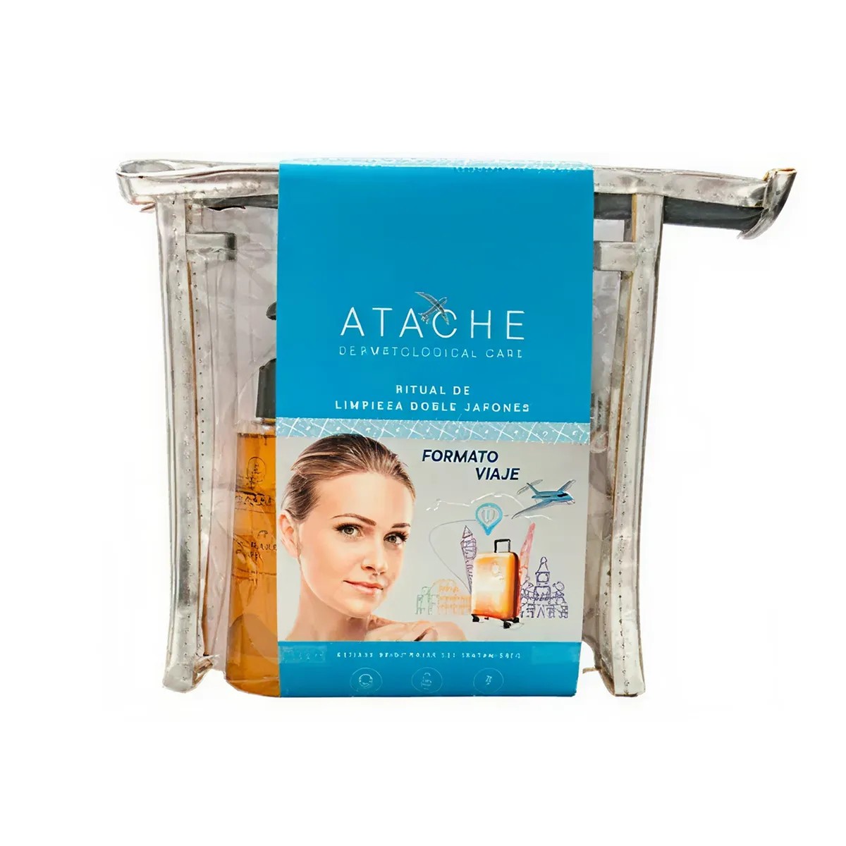 Pacote de limpeza japonês Atache, 3 produtos.