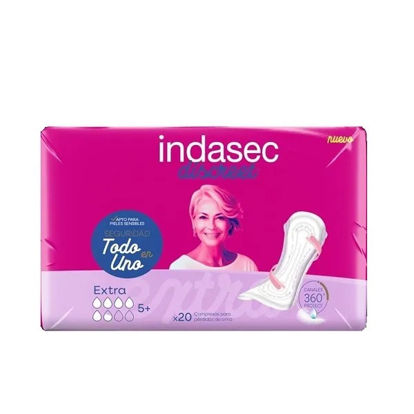 Indasec Discreto Extra, 20 uds.