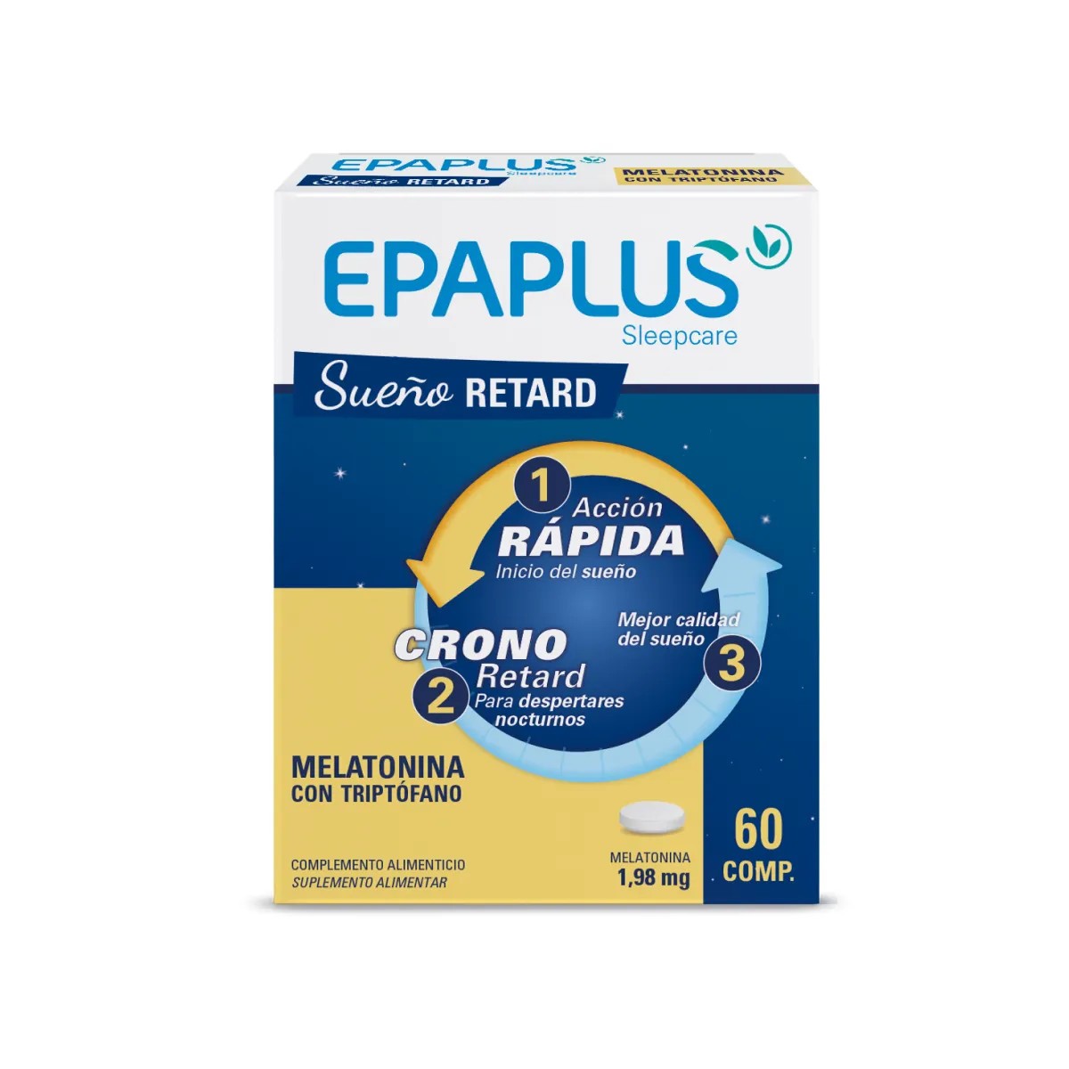 Epaplus Sleepcare Sono Retard, 60 comprimidos