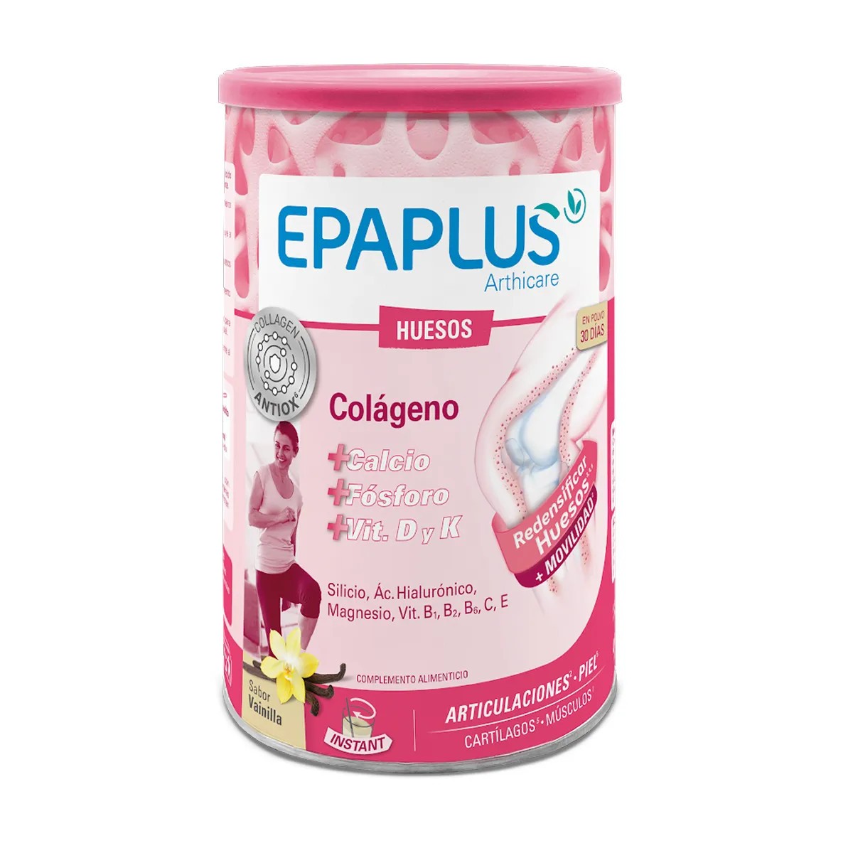 Epaplus Arthicare Cálcio + Baunilha, 383g.