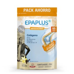 Epaplus Colágeno + Silício + Ac Hialu + Magnésio Baunilha, 60 dias.