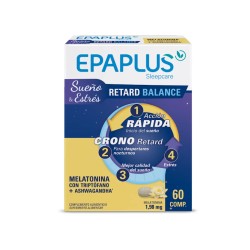 Epaplus Sleepcare Melatonina Retard Balance, 60 comprimidos