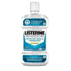 Listerine Advanced Defence Sensitive Enxaguante bucal Fresh Mint, 500 ml