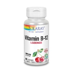 Solaray B-12 2000 mcg, 90 Comprimidos