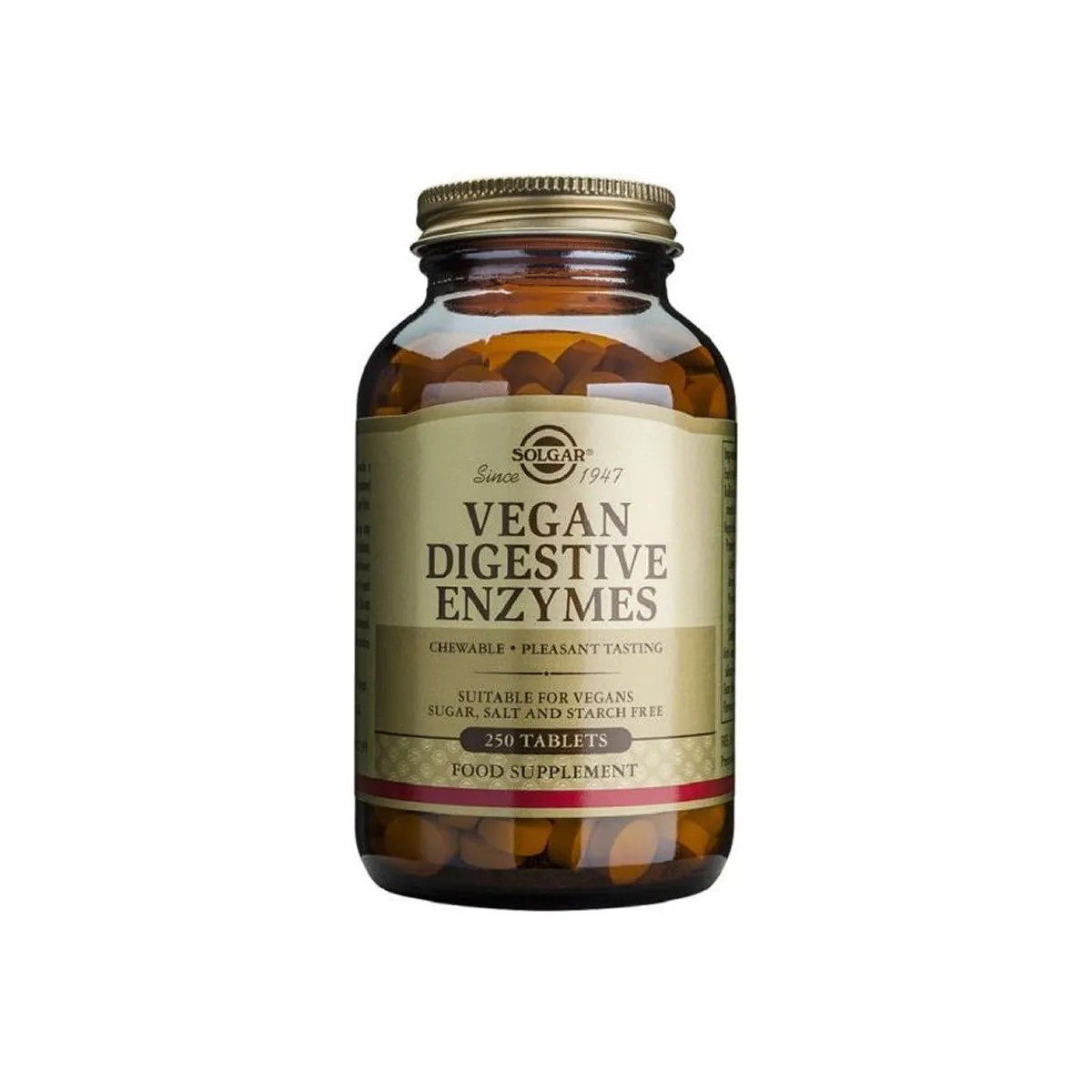 Solgar Vegan Enzimas Digestivas, 250 Comp.