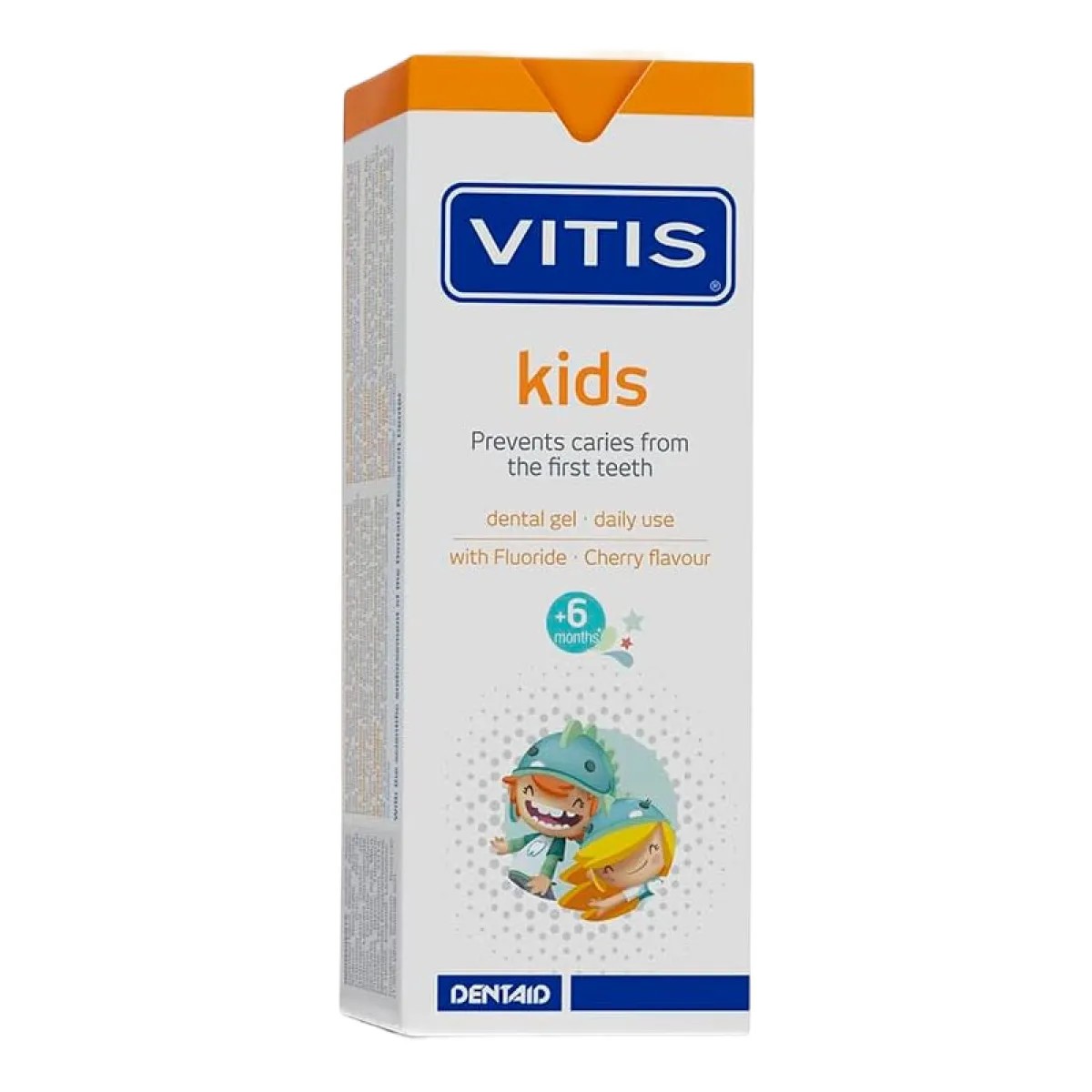 Vitis Kids Gel Dentrífico, 50ml.