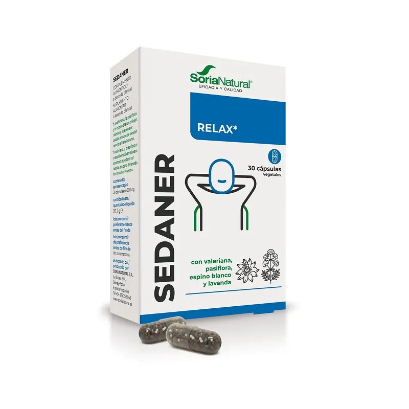 Soria Natural Formula XXI Sedaner 29-C, 30 Cápsulas