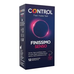 Controle Finíssimo Senso, 12 preservativos.