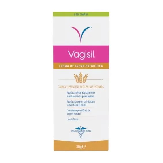 Vagisil Prebiotic Creme de Aveia 1 tubo, 30 g
