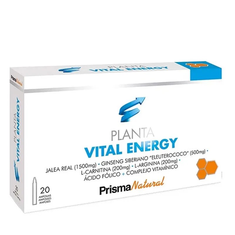 Prisma Natural Plantavital Energy, 20 ampolas