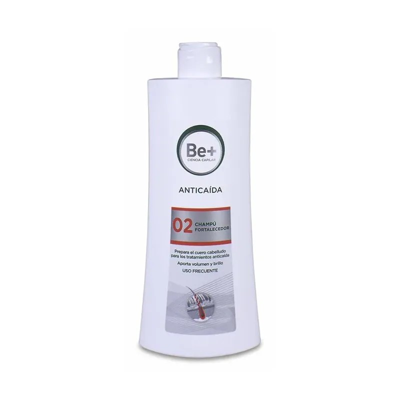BE+ Anti-Queda Shampoo Fortalecedor, 500ml