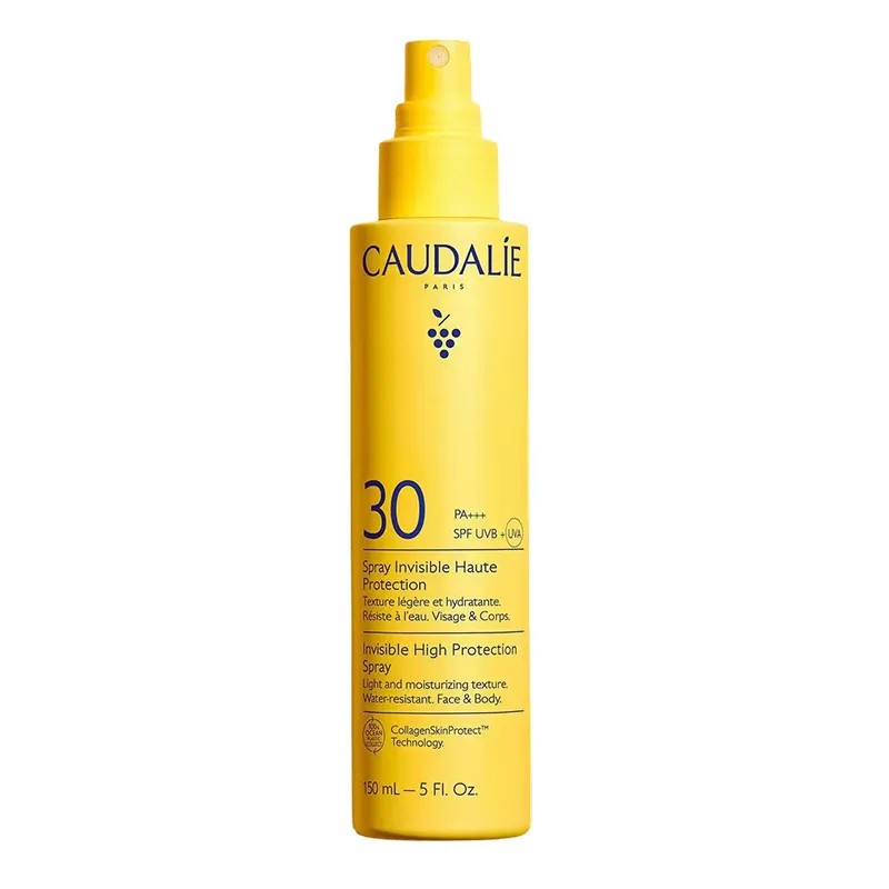 Caudalie Vinosun Spray Invisible de Alta Protección SPF30, 150 ml