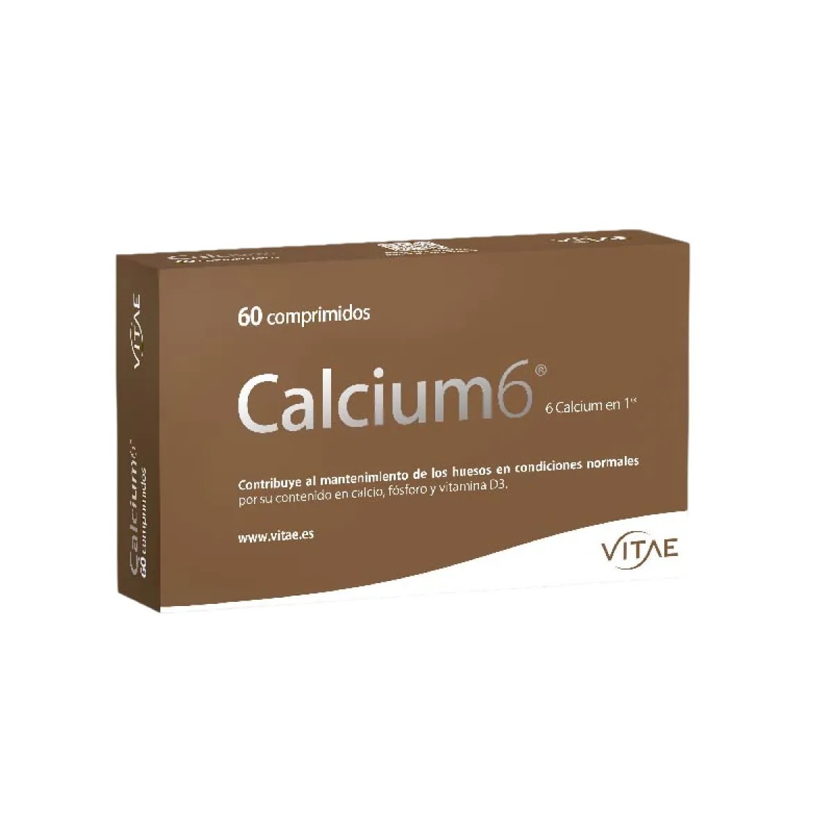 Vitae Cálcio 6, 60 comp.