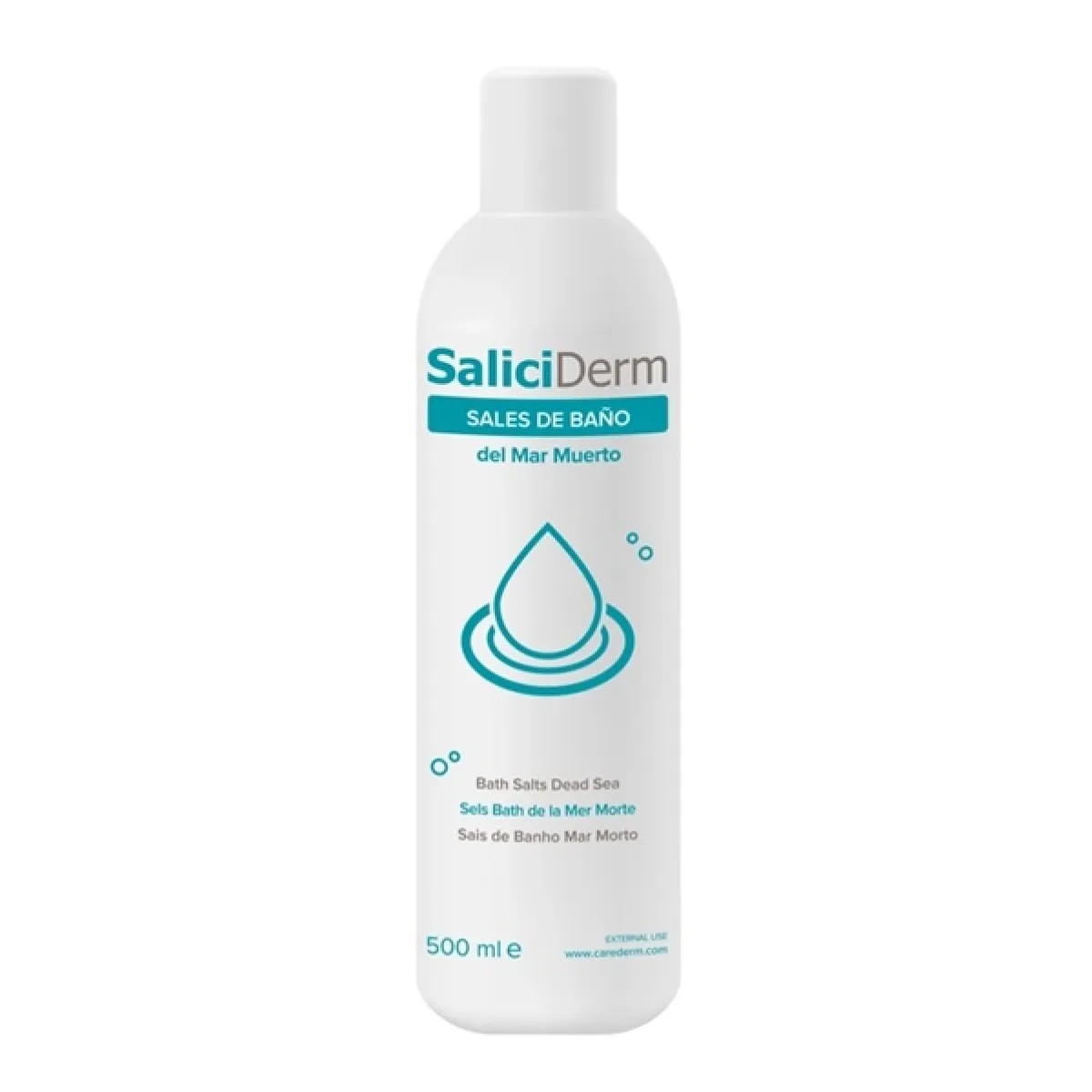 SaliciDerm Sais de banho do Mar Morto, 500 ml
