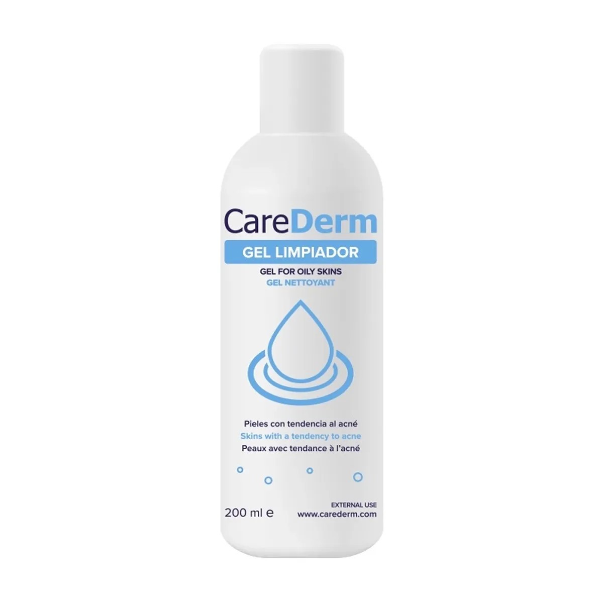 Carederm Gel de Limpeza, 200 ml