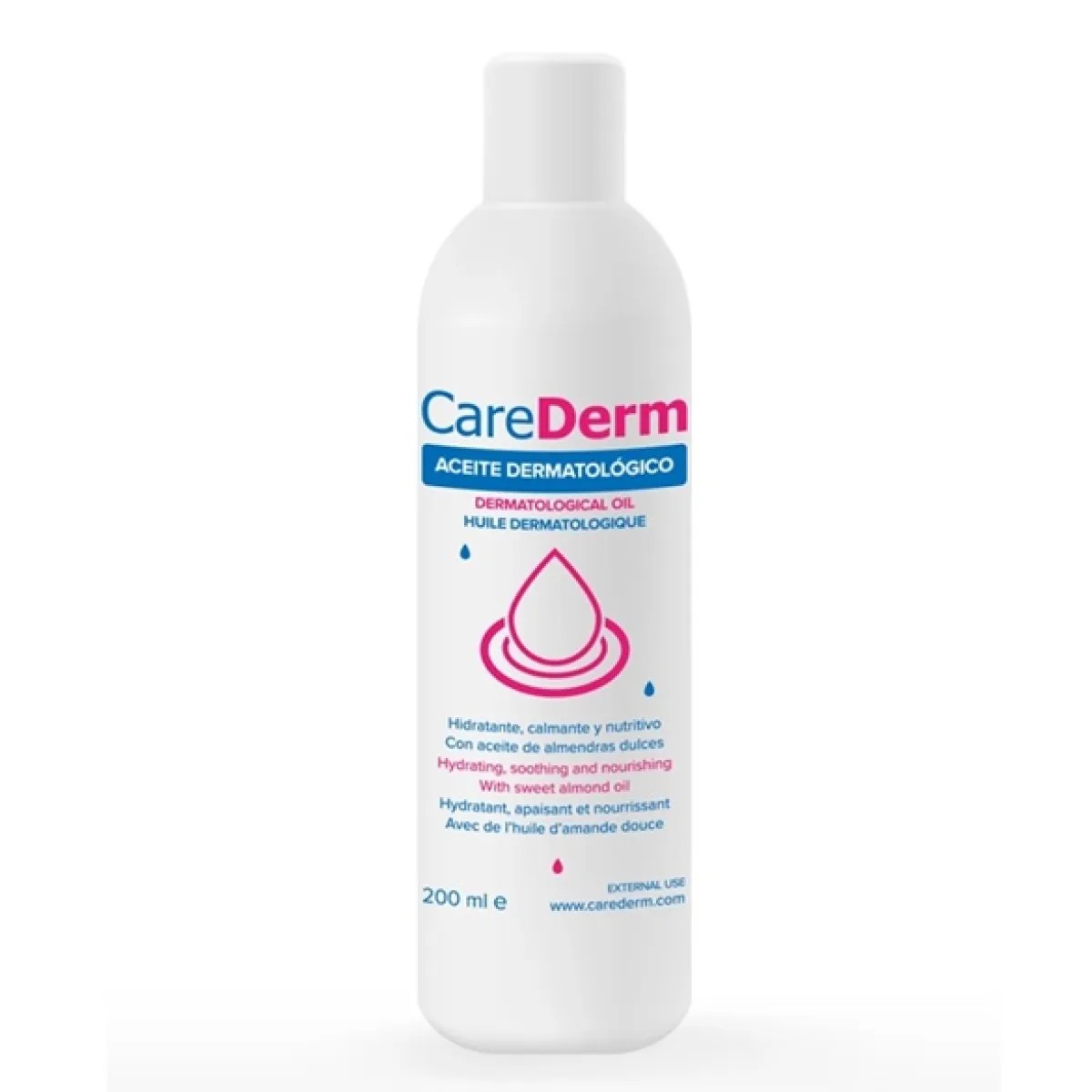 CareDerm Óleo Dermatológico, 200 ml