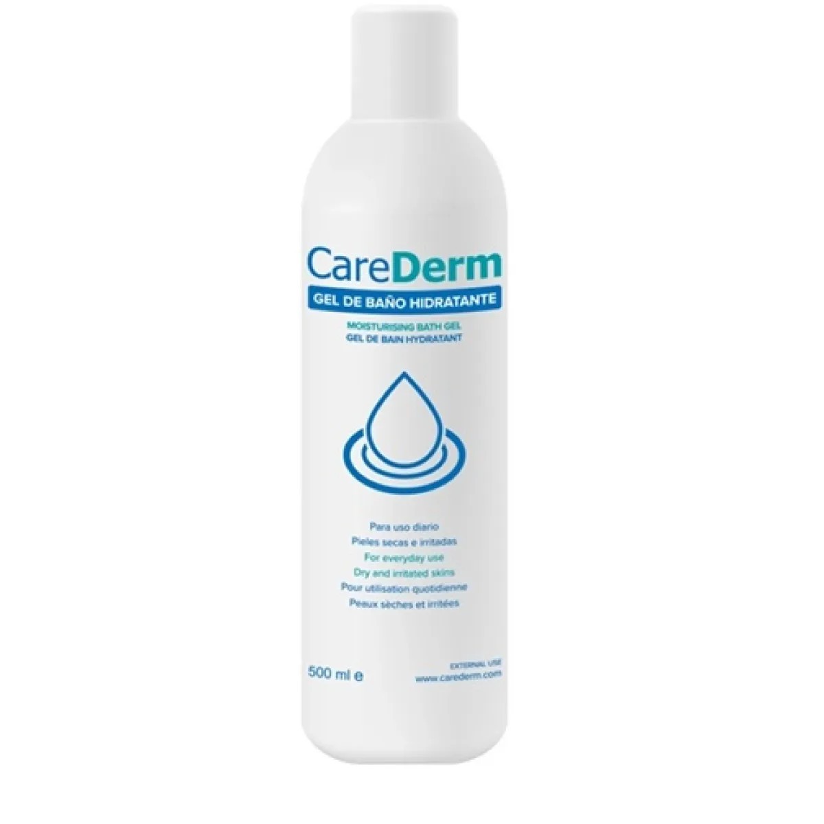 CareDerm Lava Hidratante Corporal, 500ml