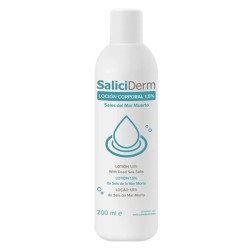 SaliciDerm Loção Corporal 1,5% Sais do Mar Morto, 200 ml
