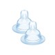 MAM Teto de Silicone Médio Fluxo +2m 2Pcs