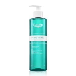 Eucerin Dermopure gel de limpeza facial de controle de óleo, 400 ml