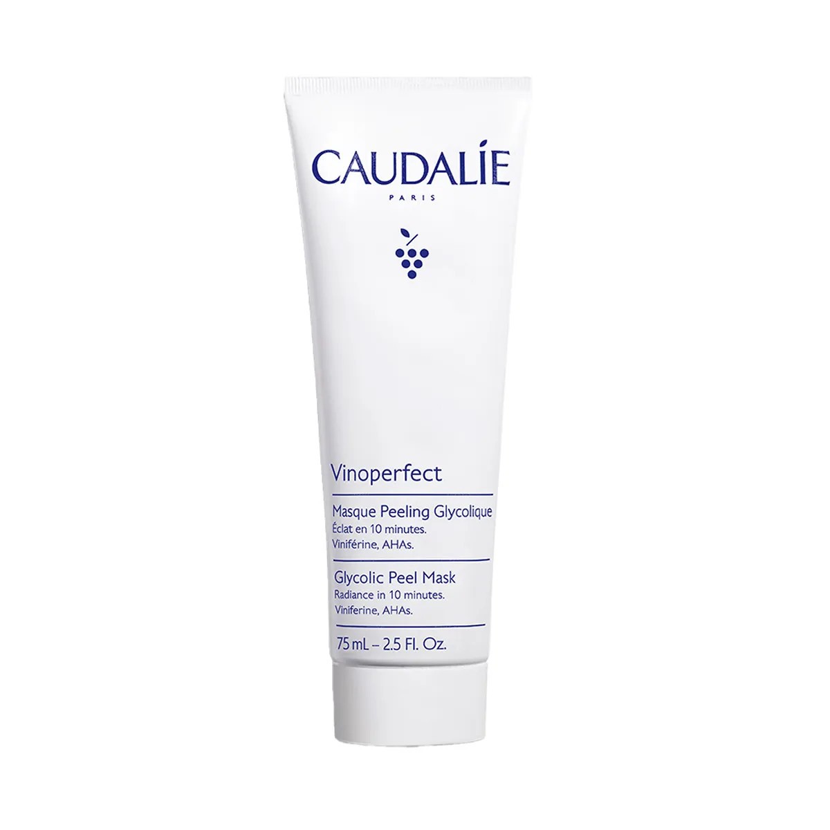 Máscara Peeling Glicólico Caudalie Vinoperfect, 75 ml