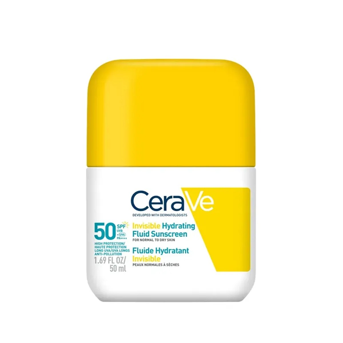 Cerave Fluido Protetor Invisível Hidratante SPF50, 50 ml