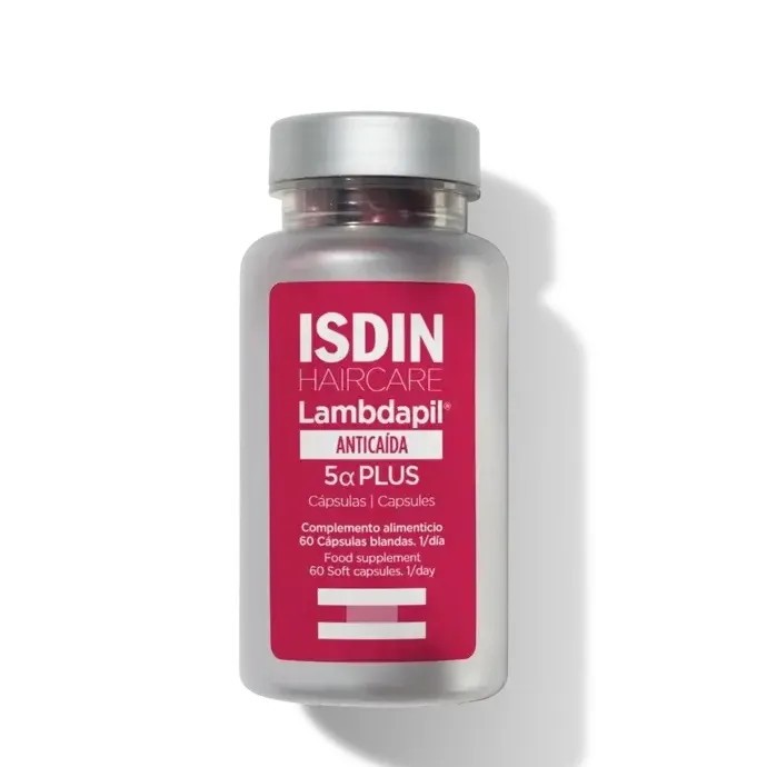 Isdin Lambdapil 5 Alpha Plus Queda de cabelo Arrest, 60 Cápsulas