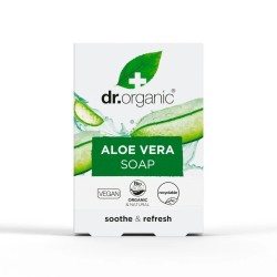 Dr Sabonete em Barra de Aloe Vera Orgânico, 100g.