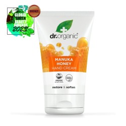 Dr Organic Manuka Honey Hand & Creme para Unhas, 125ml.
