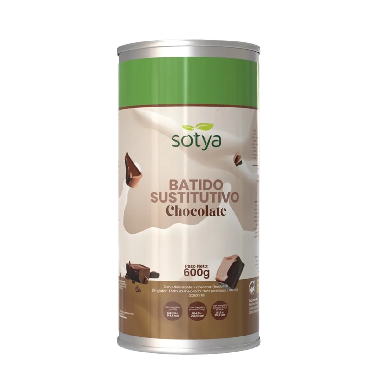 Shakes de Chocolate Sotya Satiating, 600 g