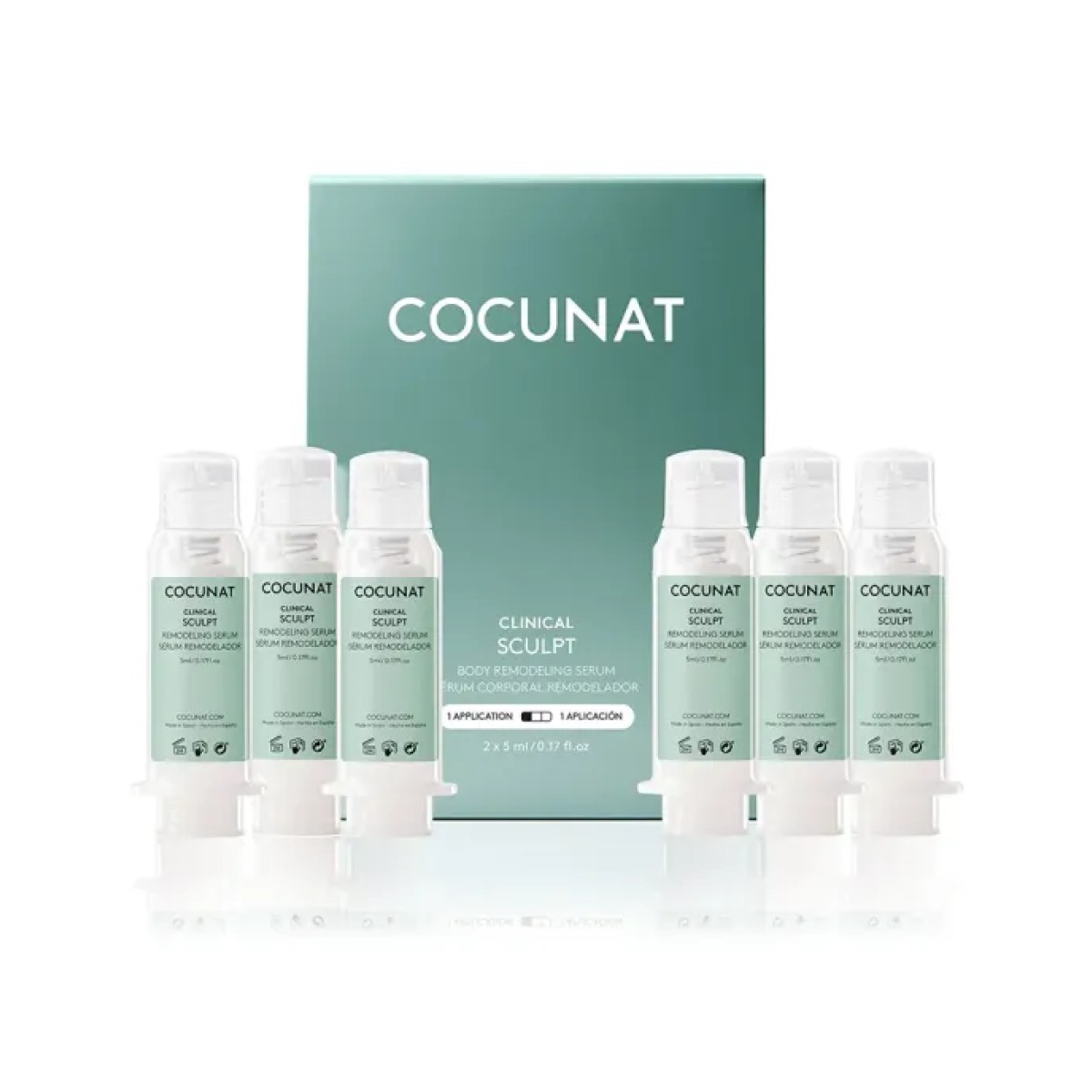 Cocunat Clinical Sculpt Sérum Remodelador Corporal, 3 aplicações