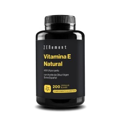 Zenement Vitamina E Natural 400 UI, 200 cápsulas moles